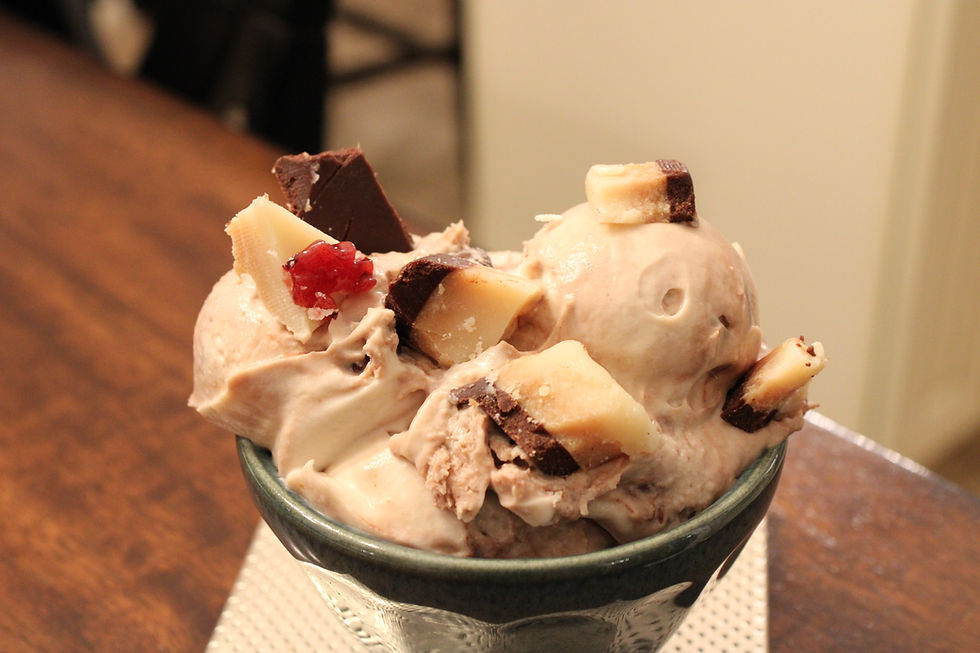 Healthy Peppermint Bark Ice Cream (Raw, Vegan, GF, Refined Sugar Free)