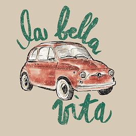 Visuel t-shirt italie BELLA VITA - REIKO été 23