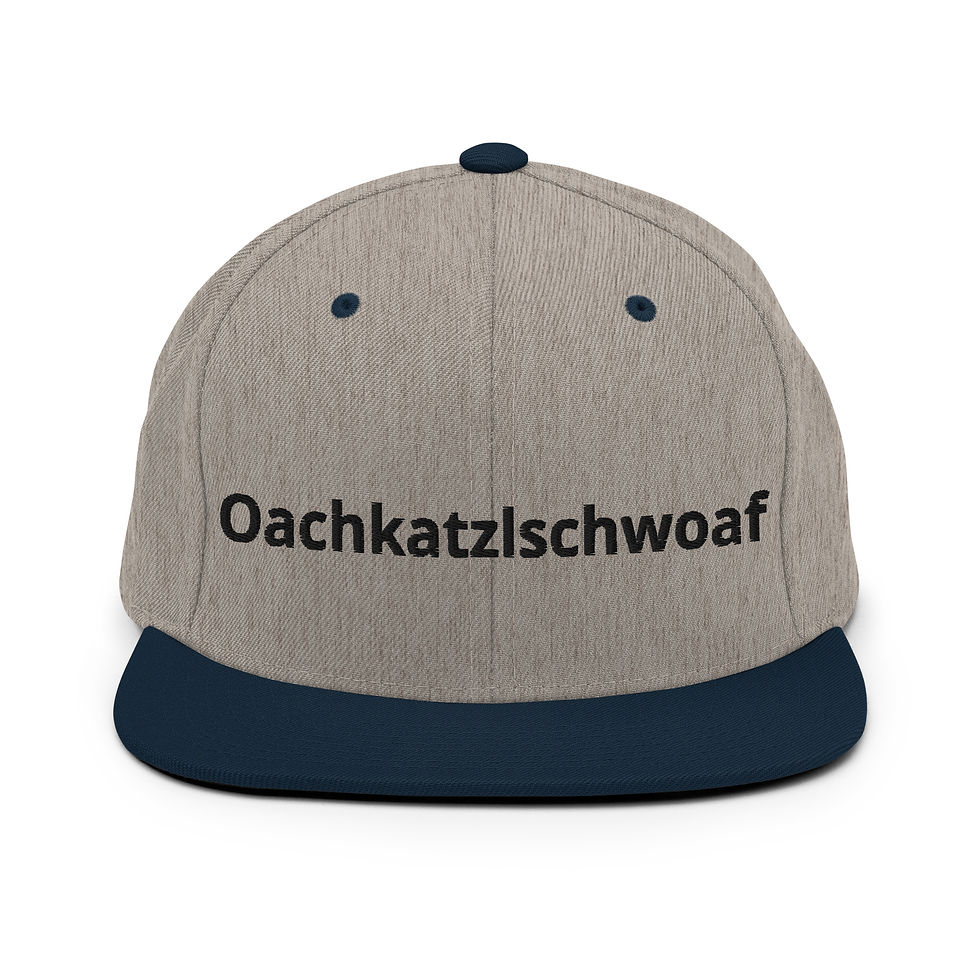 Miniaturbild: Oachkatzlschwoaf Snapback