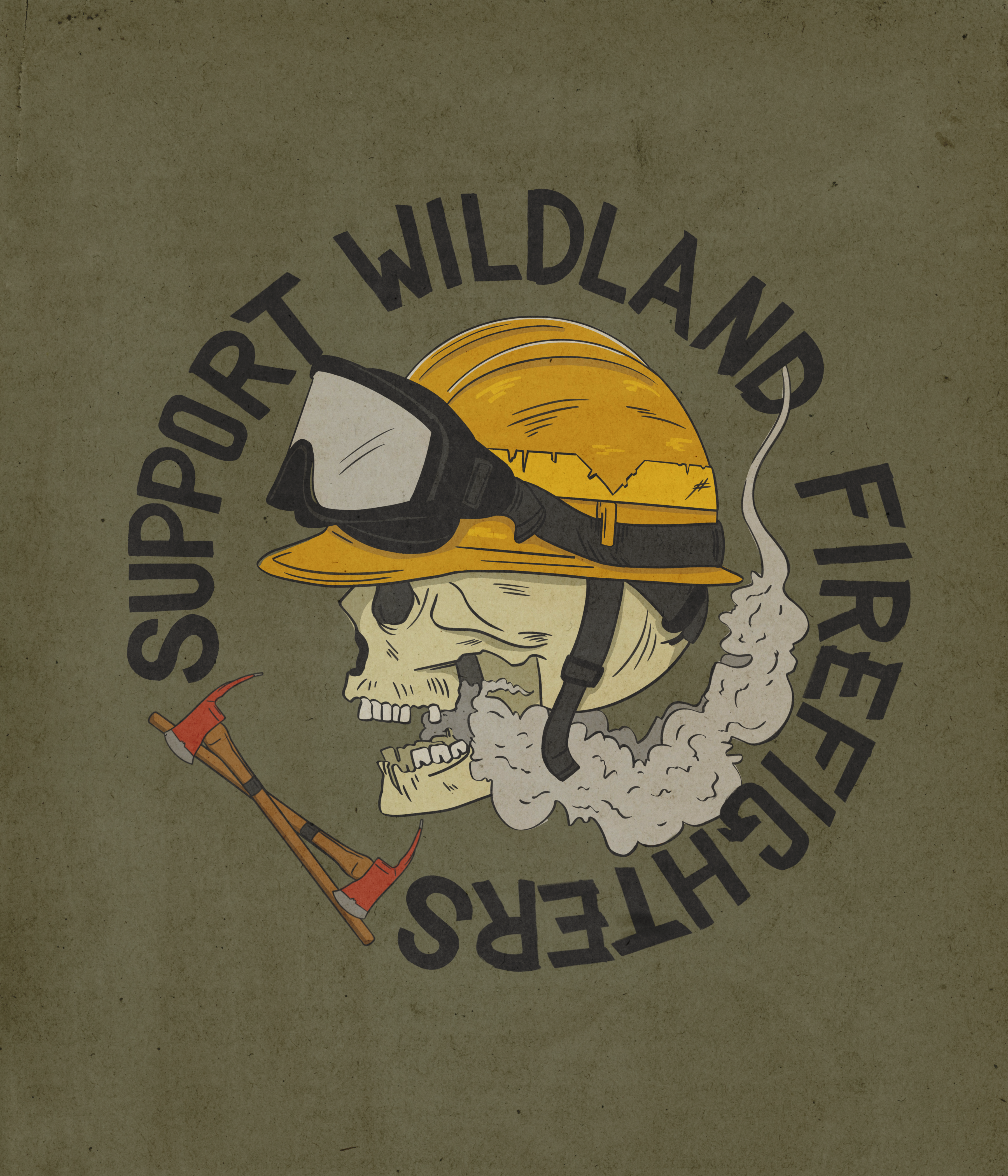 Poster Print -Wildland Firefighter