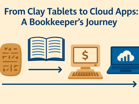 From Clay Tablets to Cloud Apps:           A Bookkeeper’s Journey