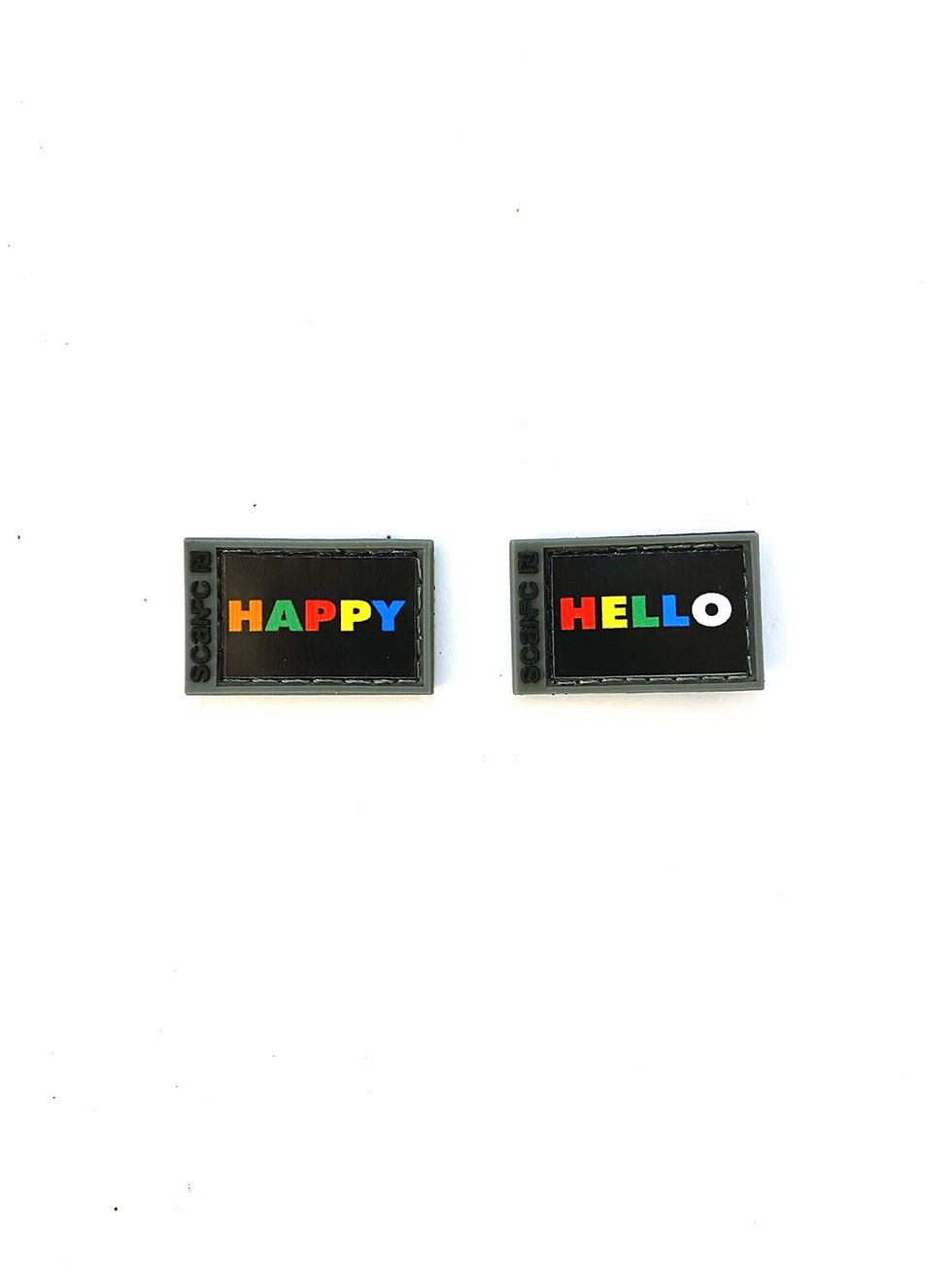 縮圖：SCANFC 彈力機能手機繩連電話片 (HAPPY)