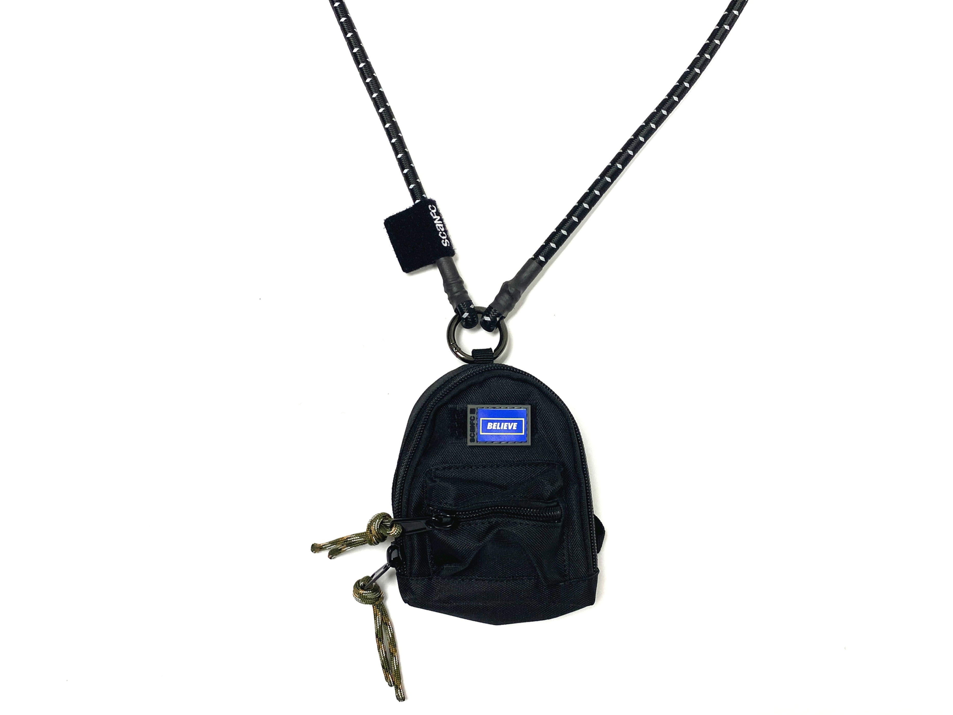 SCANFC bungee mobile strap with smart small bag(Believe)