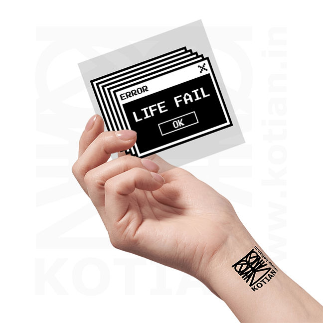 Thumbnail: Life Fail Cloth Sticker