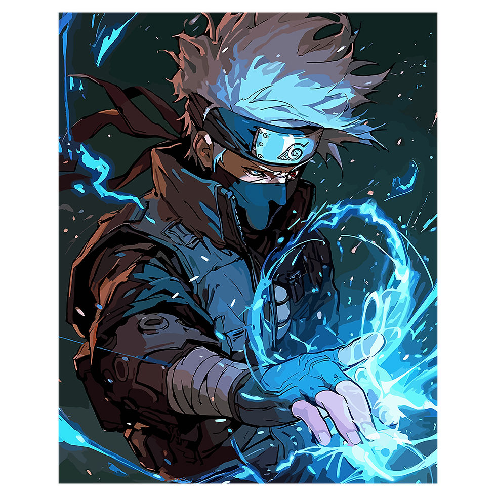 Kakashi Hatake Digital Poster