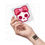 Thumbnail: Skull Bow Cloth Sticker