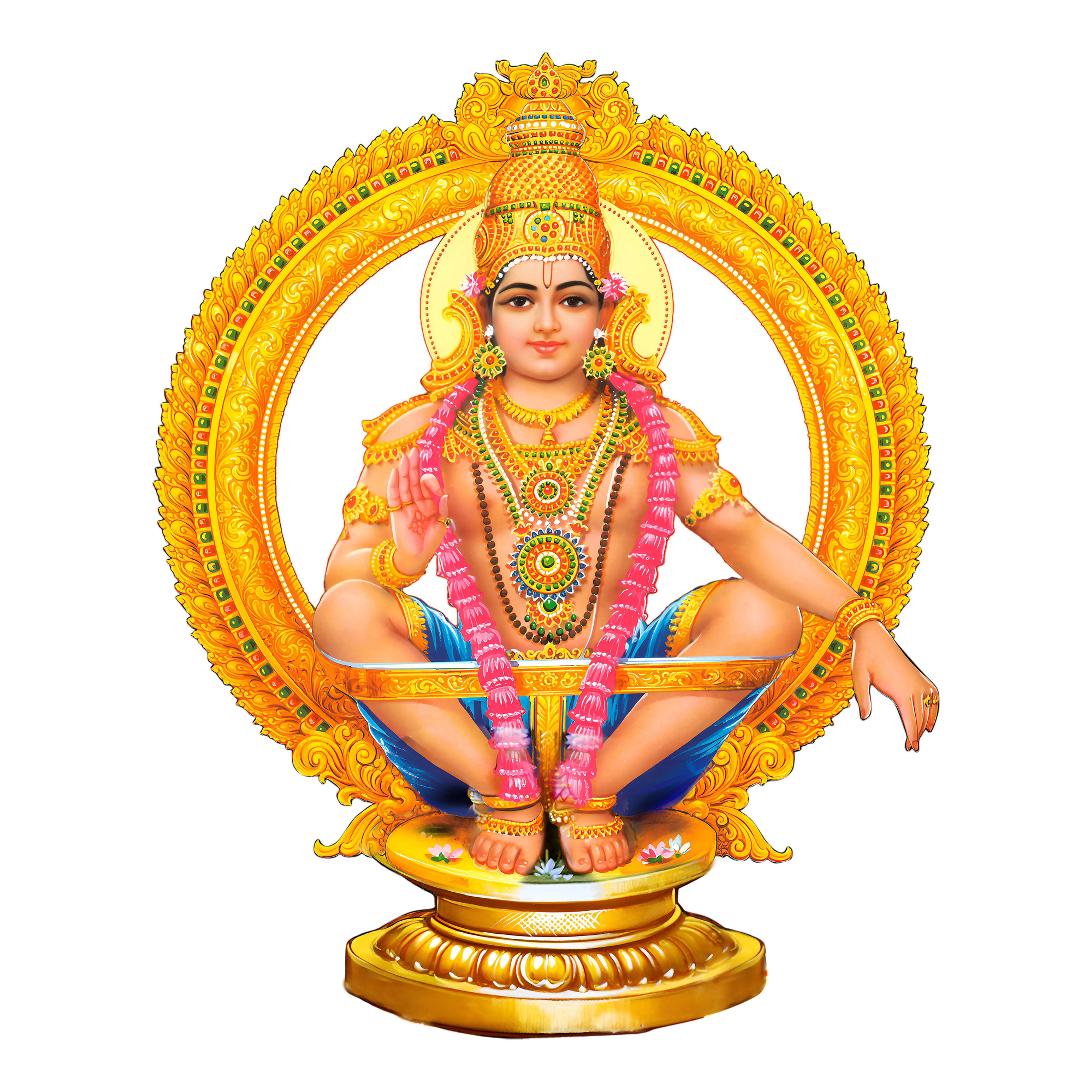 Swamy Ayyappa Cloth Sticker