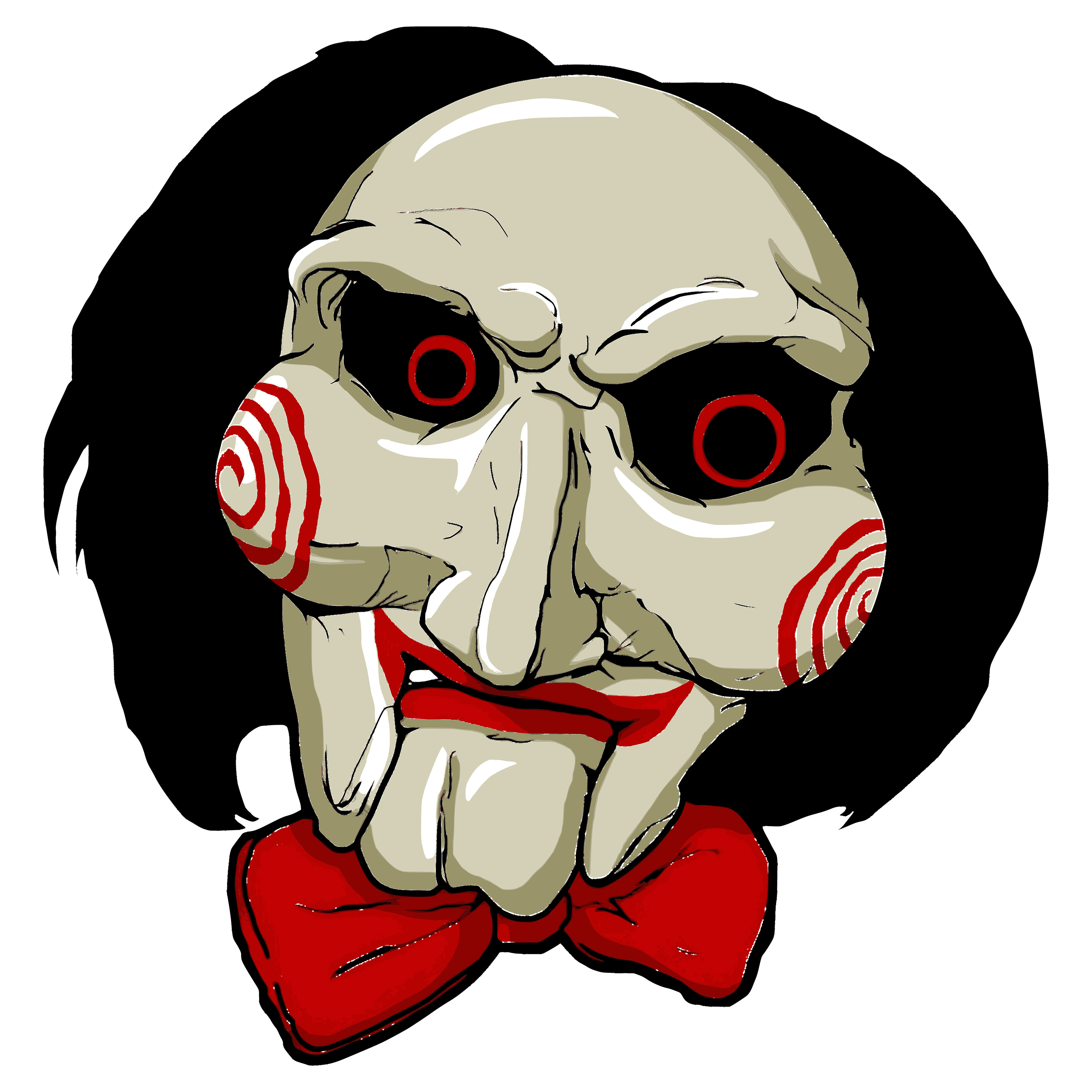 Billy the Puppet Cloth Sticker