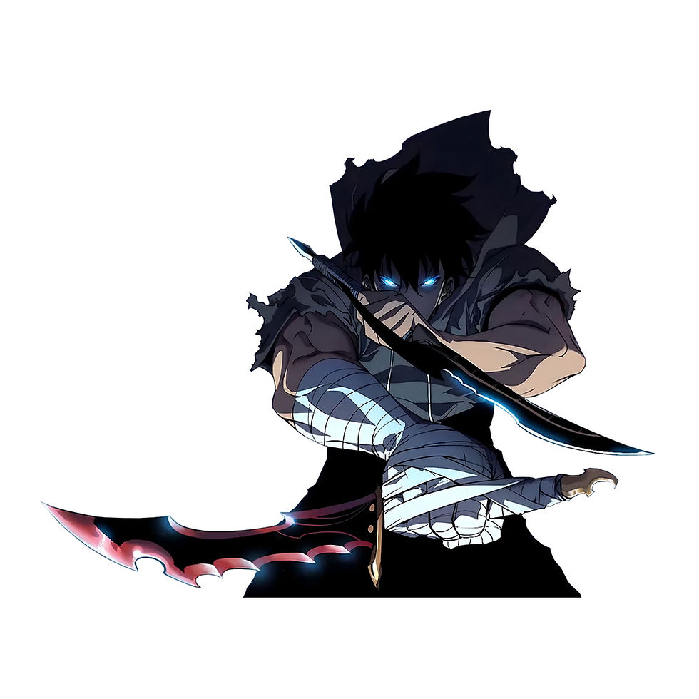 Sung Jinwoo Cloth Sticker