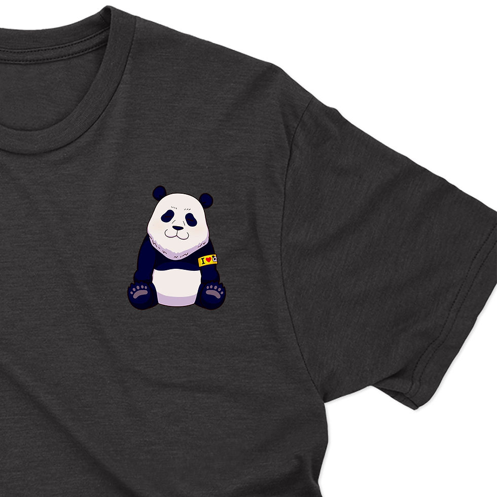 Thumbnail: Panda Cloth Sticker