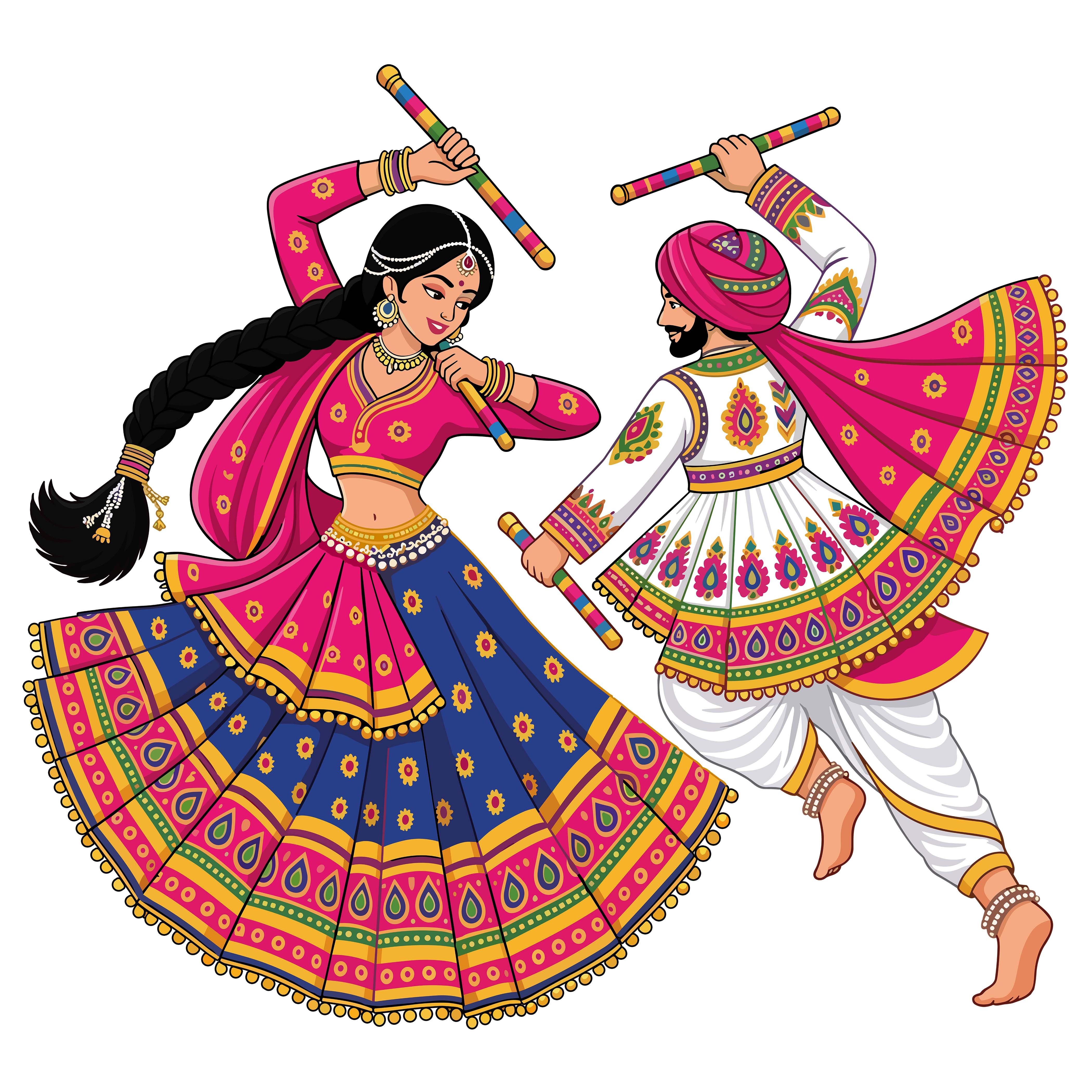 Halo Garba Cloth Sticker