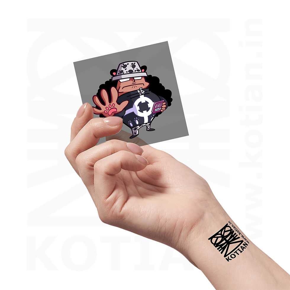 Thumbnail: Bartholomew Kuma Cloth Sticker