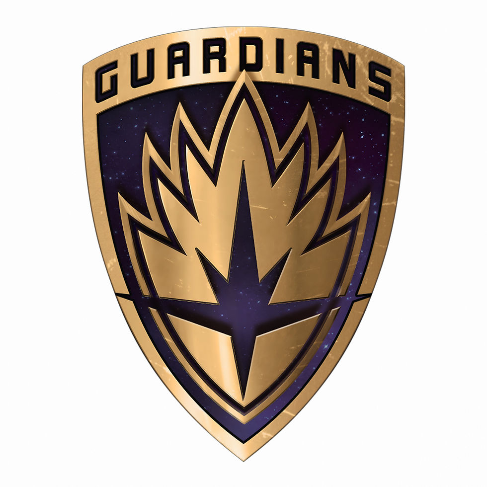 Guardians Of The Galaxy logo Cloth Sticker
