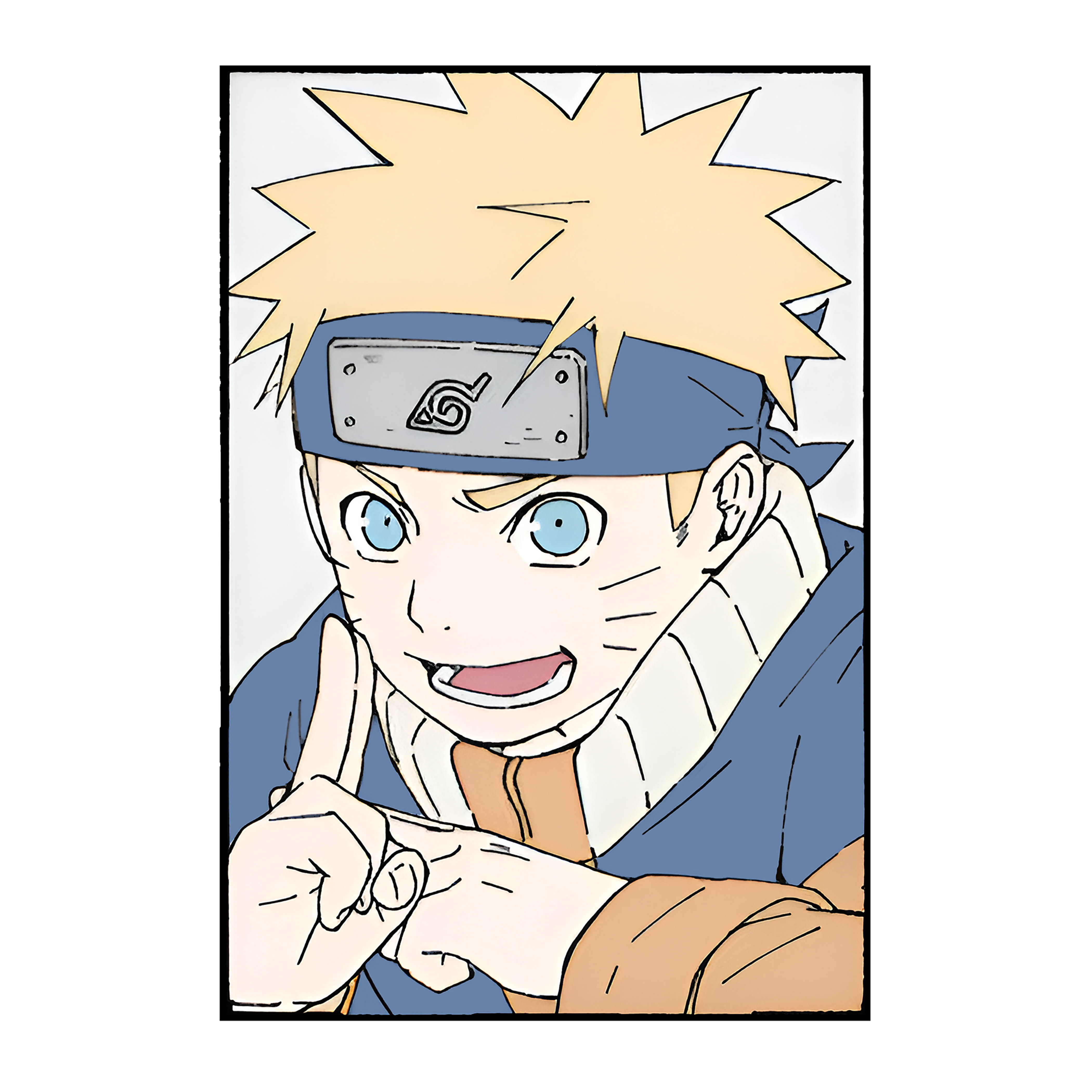 Naruto Cloth Sticker