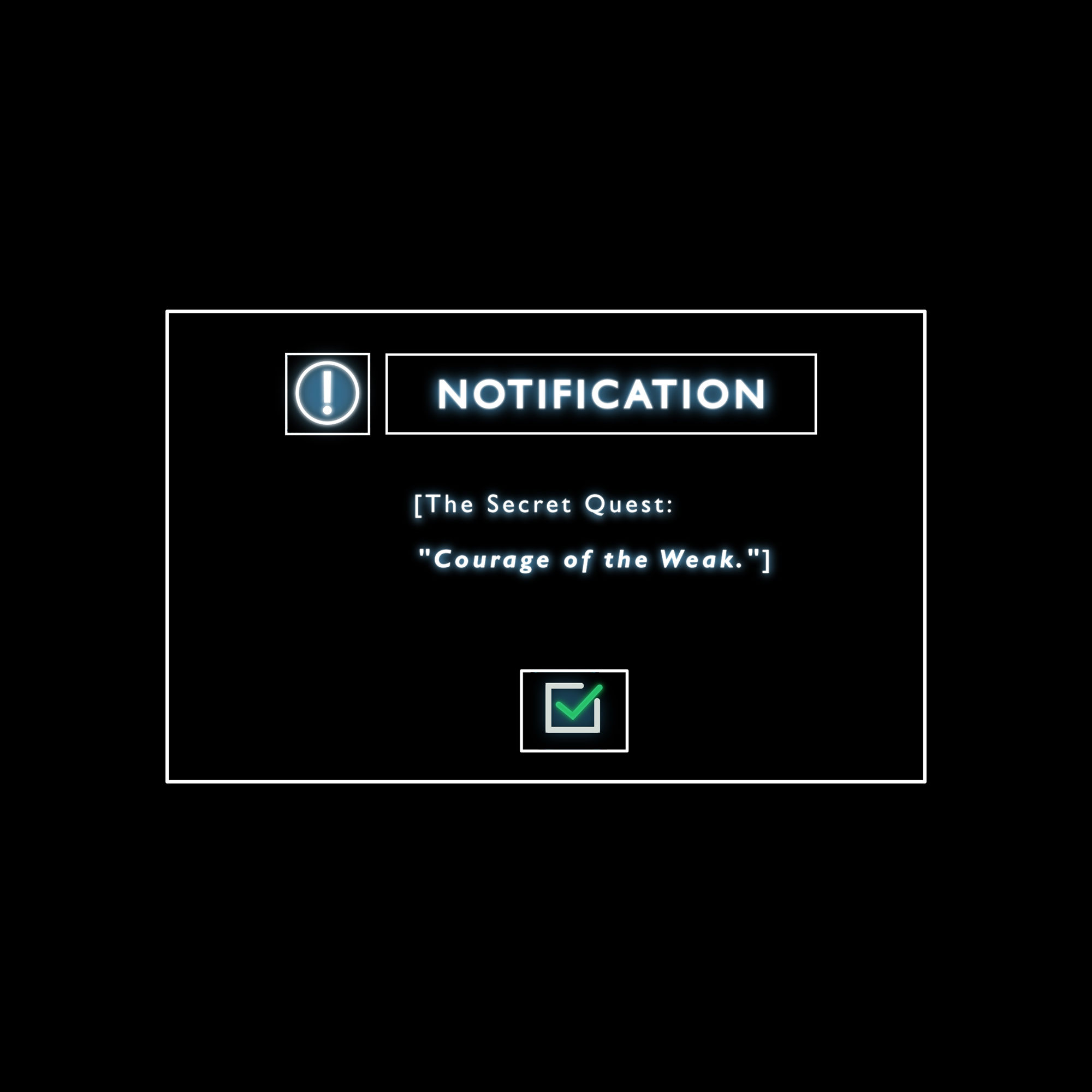 Notification Cloth Sticker