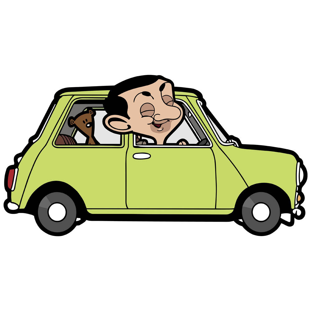 Mr Bean Cloth Sticker