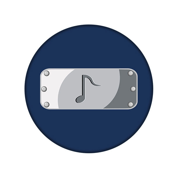 Sound Village Headband Logo Cloth Sticker