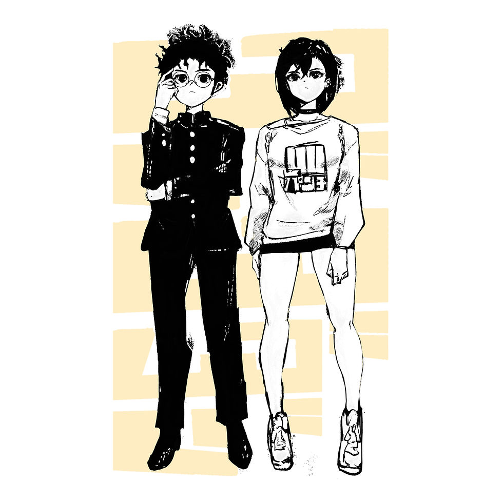 Dandadan Cloth Sticker