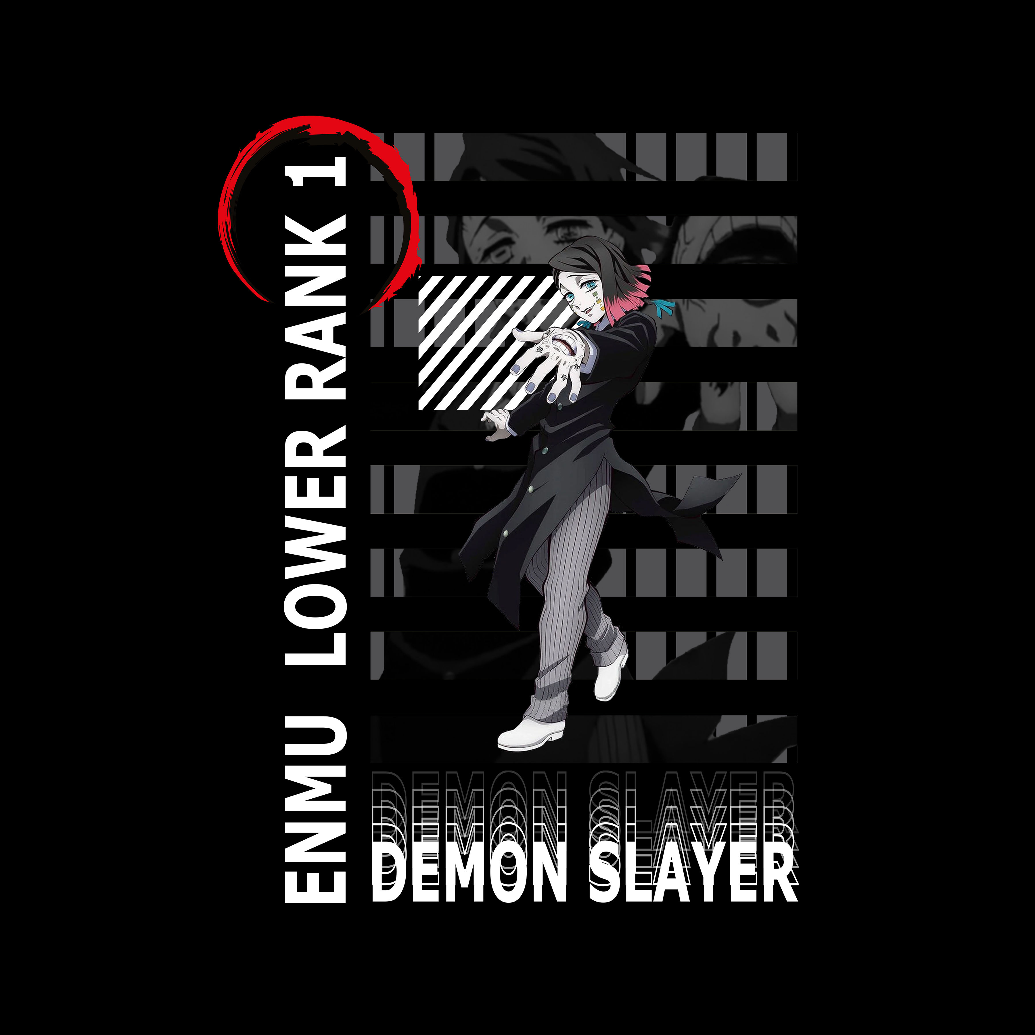 Emmu Lower Demon First Cloth Sticker