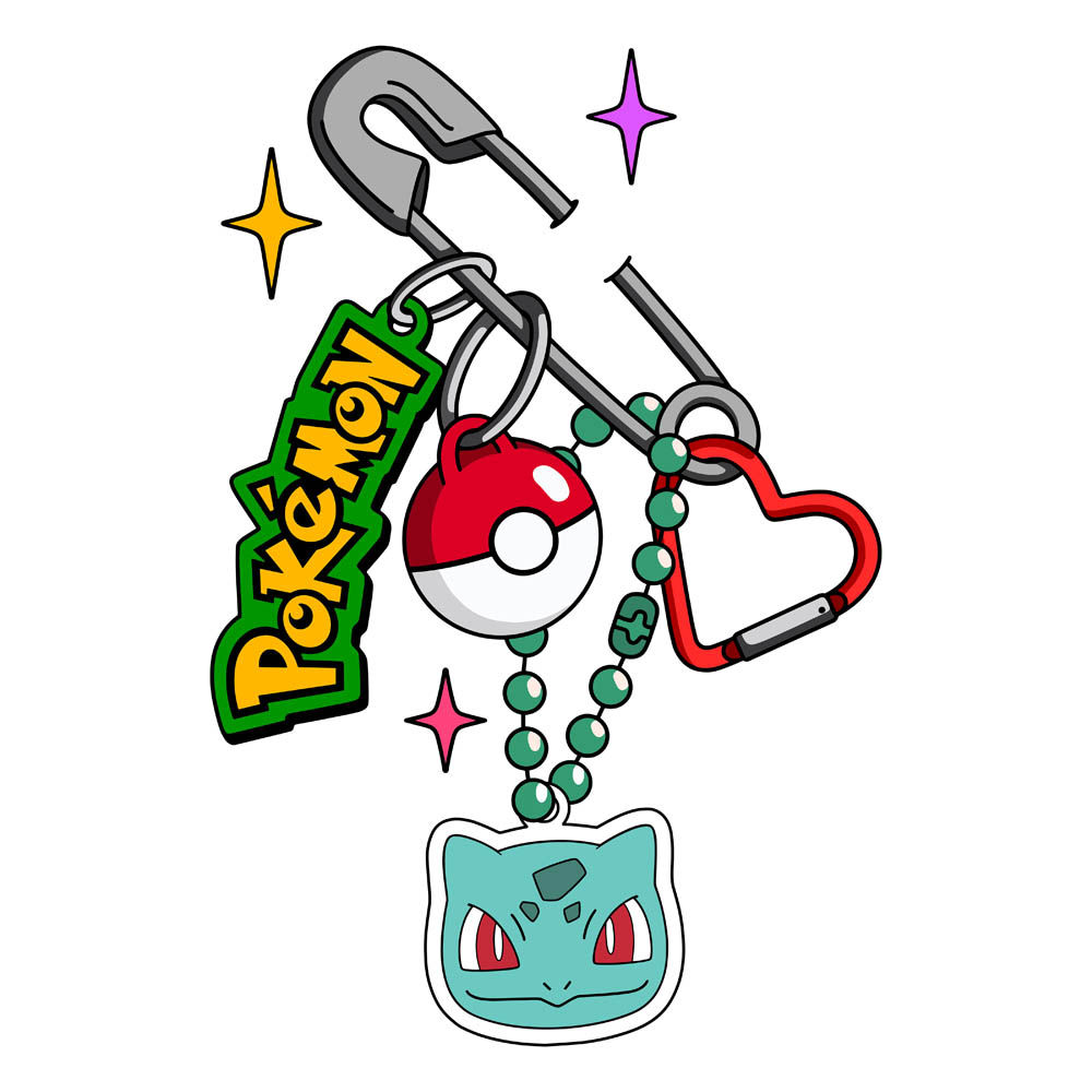 Bulbasaur Cloth Sticker