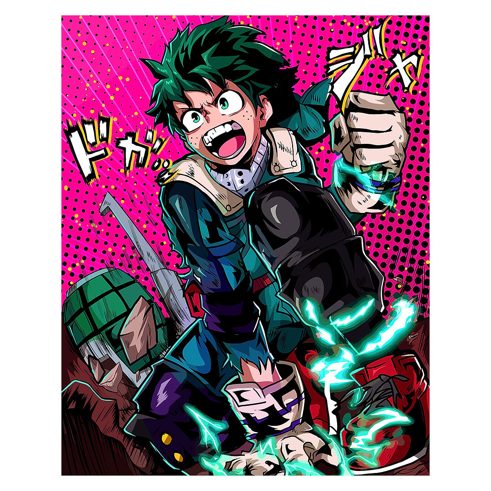 Izuku Midoriya Poster