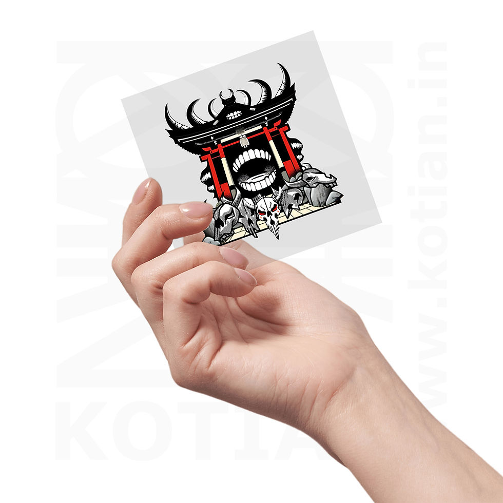 Thumbnail: Malevolent Shrine Cloth Sticker