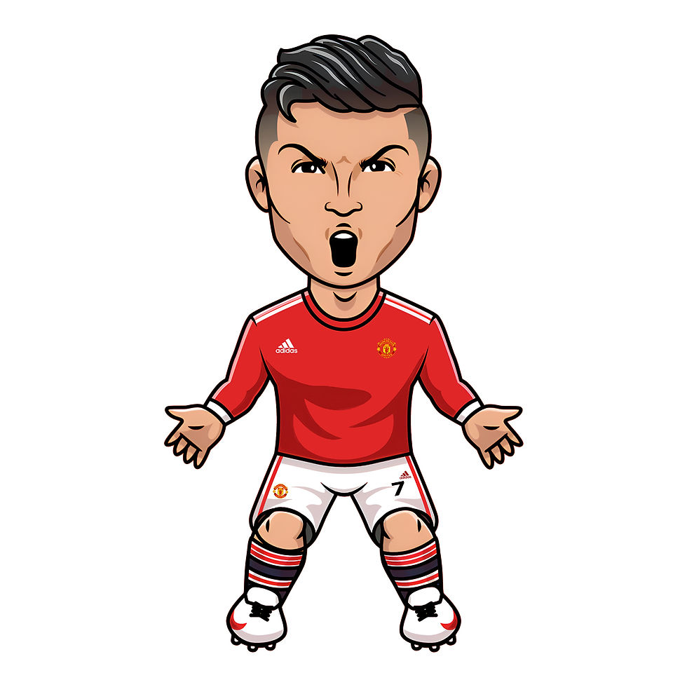 Ronaldo Cloth Sticker