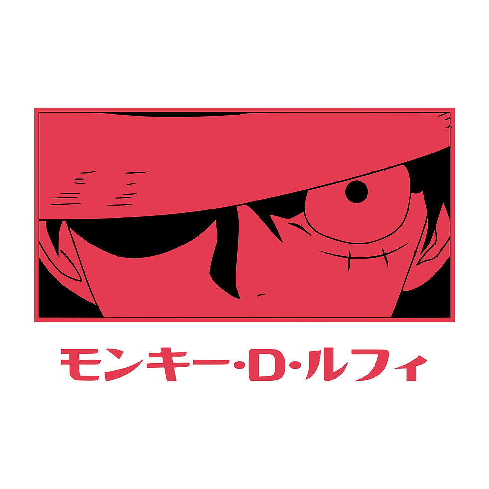 Luffy Cloth Sticker