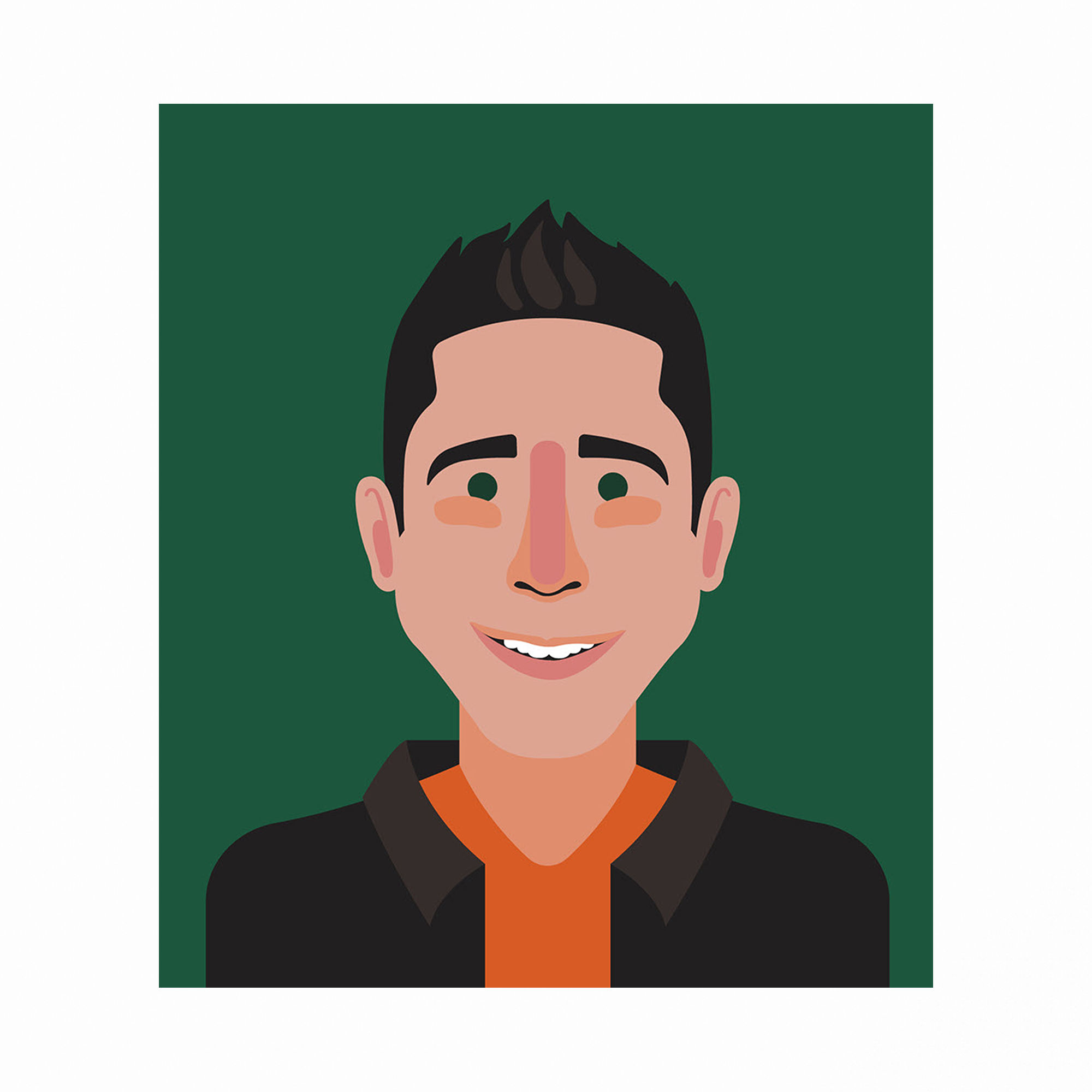 Ross Friends Cloth Sticker