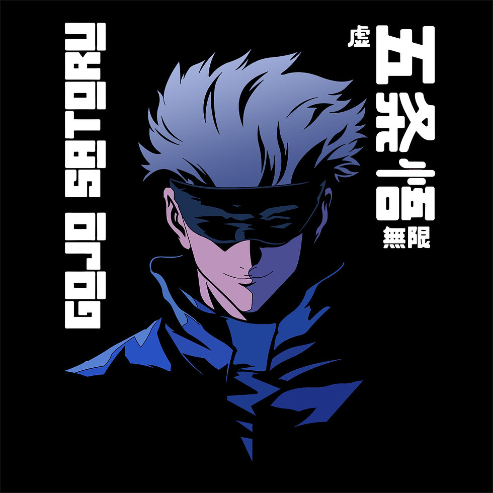 Gojo Satoru Cloth Sticker