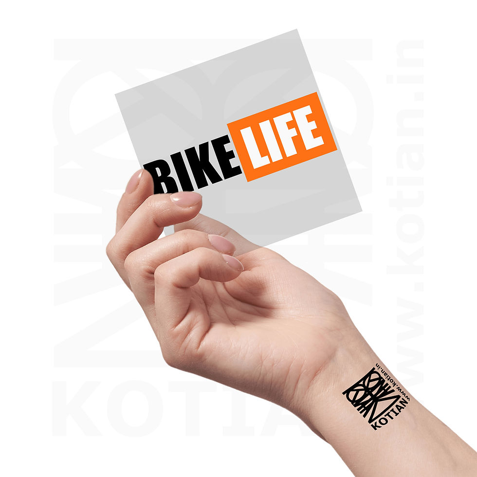 Thumbnail: Life Bike Cloth Sticker