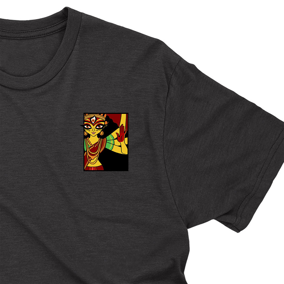 Thumbnail: Devi Durga Maa Cloth Sticker
