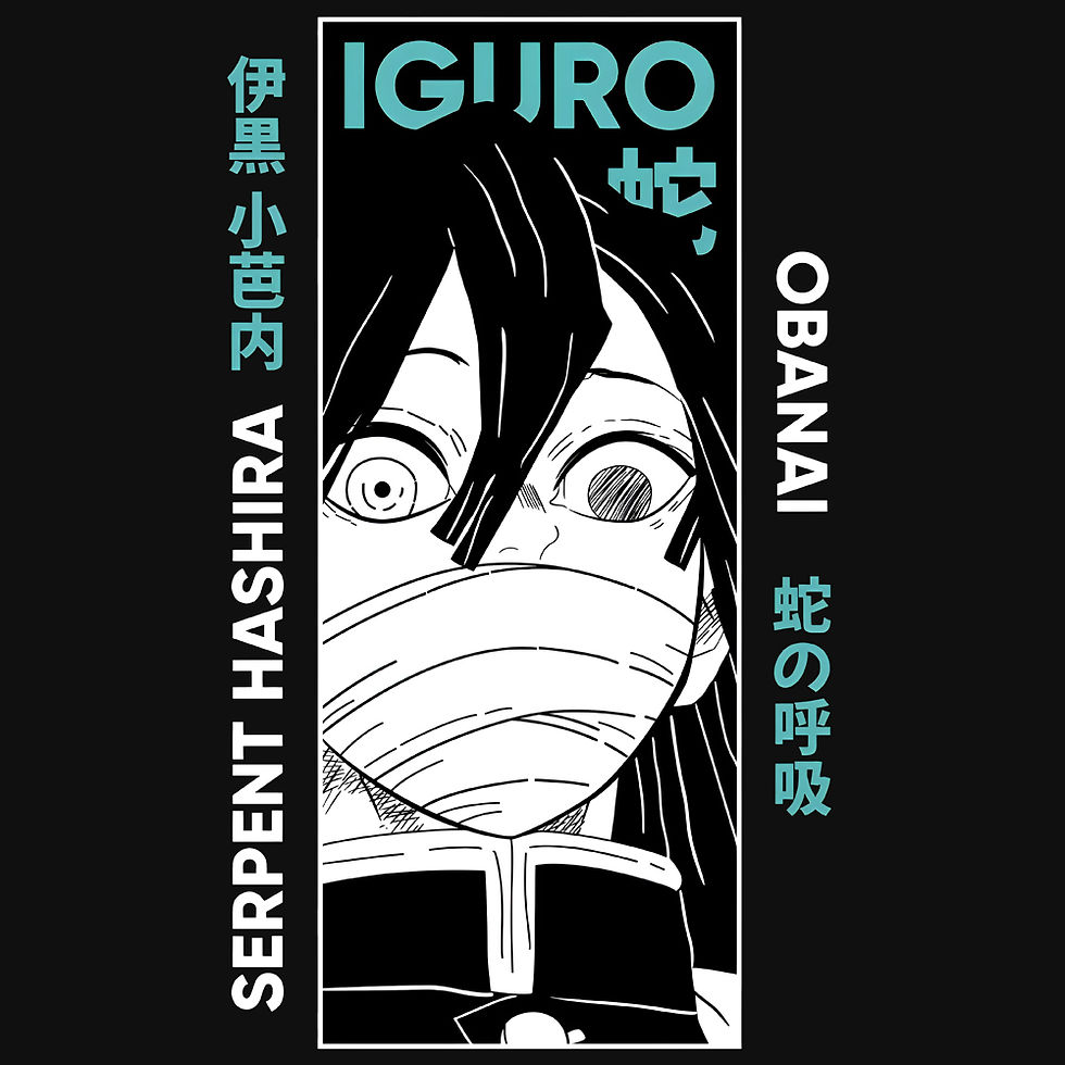 Obanai Iguro Cloth Sticker