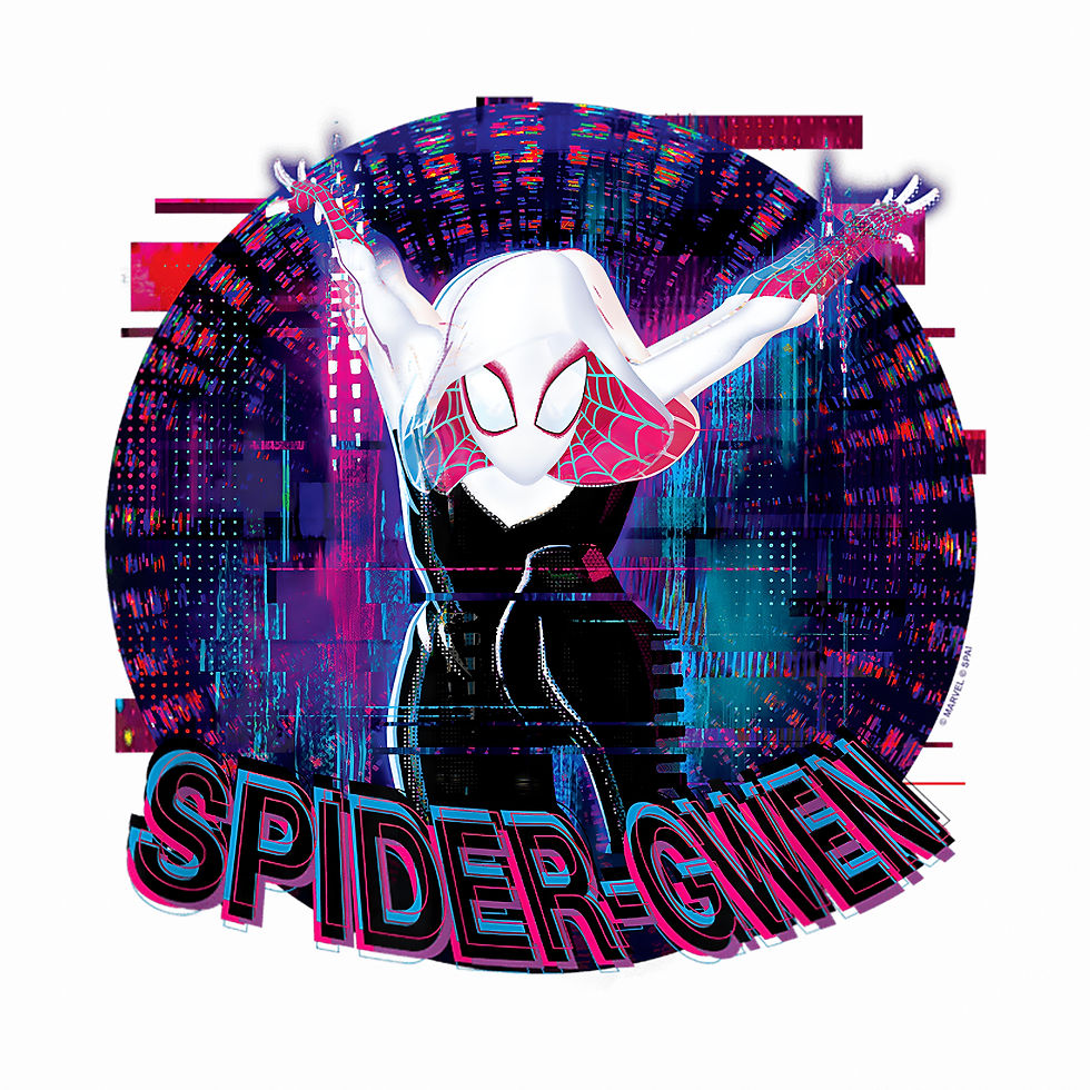 Spider Gwen Cloth Sticker