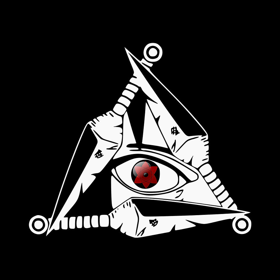 Sharingan Eyes Cloth Sticker