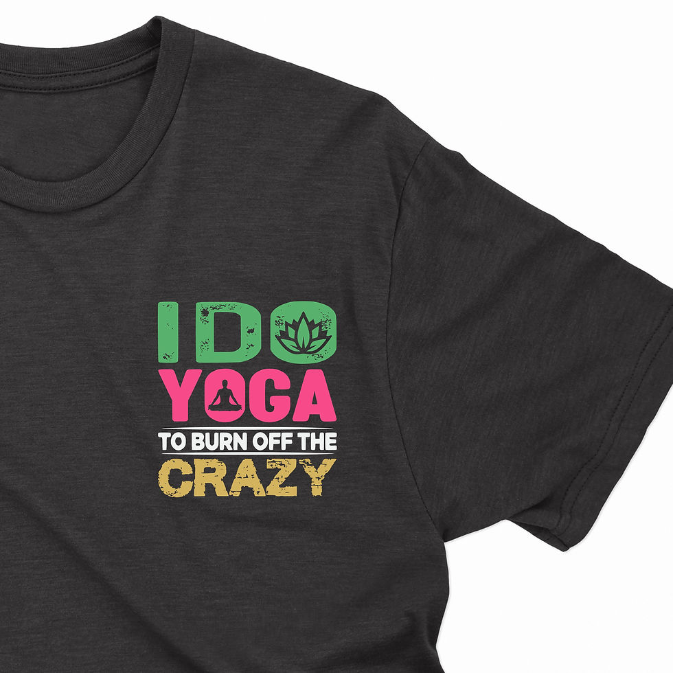 Thumbnail: I Do Yoga Cloth Sticker