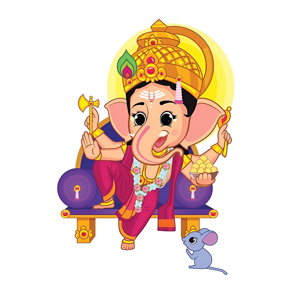 Shri Ganesh Cloth Sticker