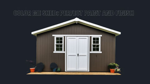 Color Me Shed: Perfect Paint and Finish