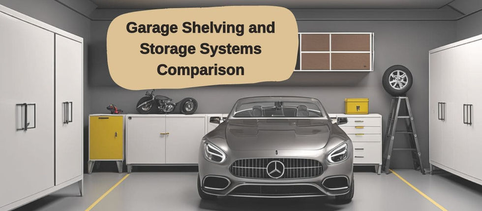 Garage Shelving and Storage Systems Comparison