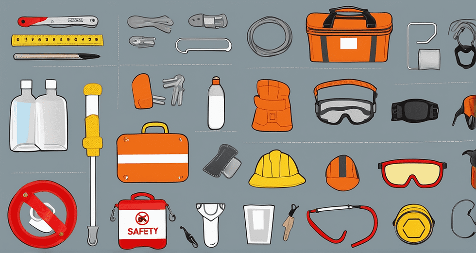 "An image of a cluttered shed with various items piled up, highlighting the importance of shed organization for safety."