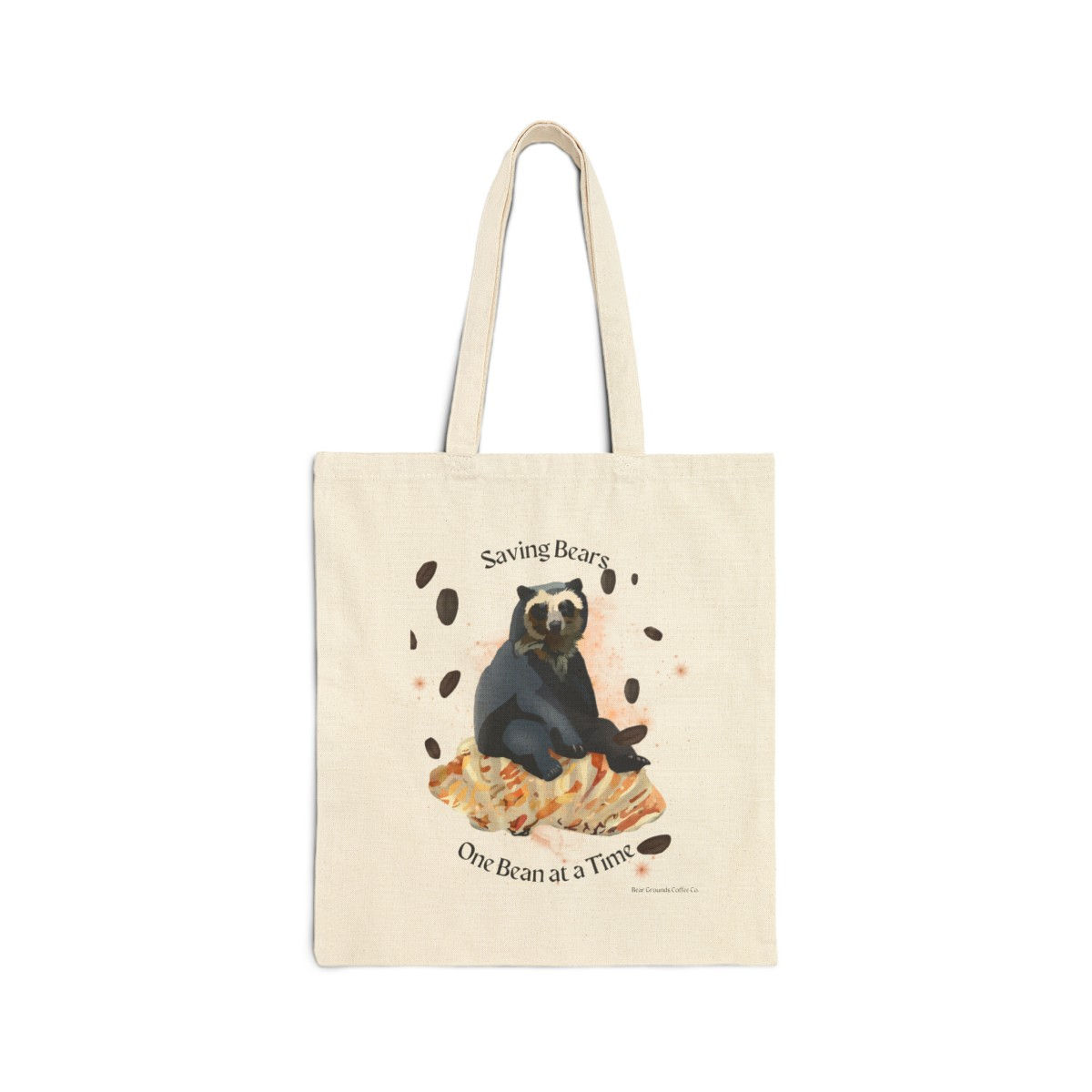 Tote Bag, Saving Bears One Bean at a Time