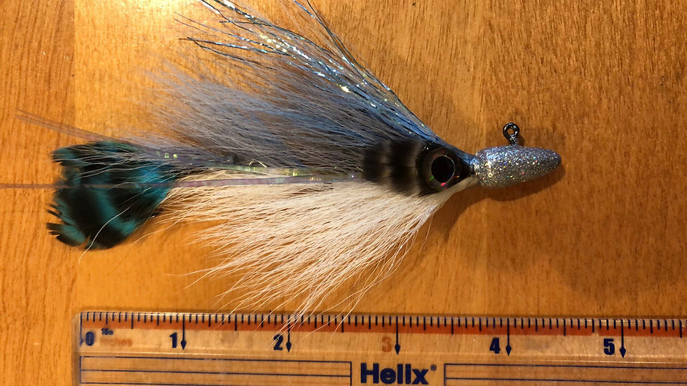 Thumbnail: Gamechanger Bucktail Deceiver Jig - GIZZARD SHAD