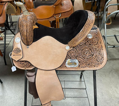 Circle Y High Horse 6221 Mansfield Barrel Saddle - Thumbnail 3