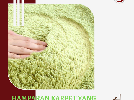Hamparan Karpet yang dianyam dari Bulu Domba