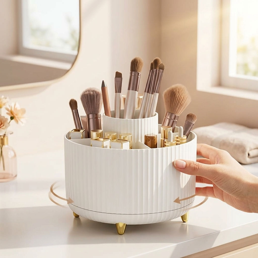 Twirla 360° Rotating Vanity Organizer