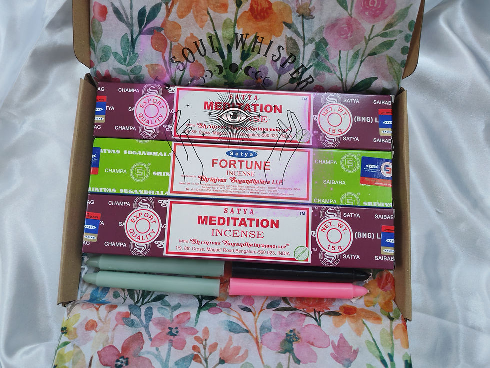 Satya incense gift box: Meditation, Fortune, and more