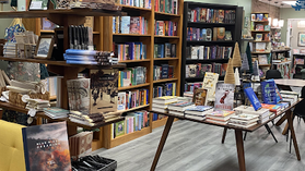 A Cozy Local Business: Firelight Book and Candle