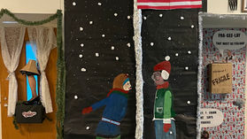 The Christmas Door Decorating Contest