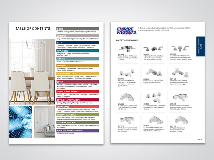 Blevins Product Catalog