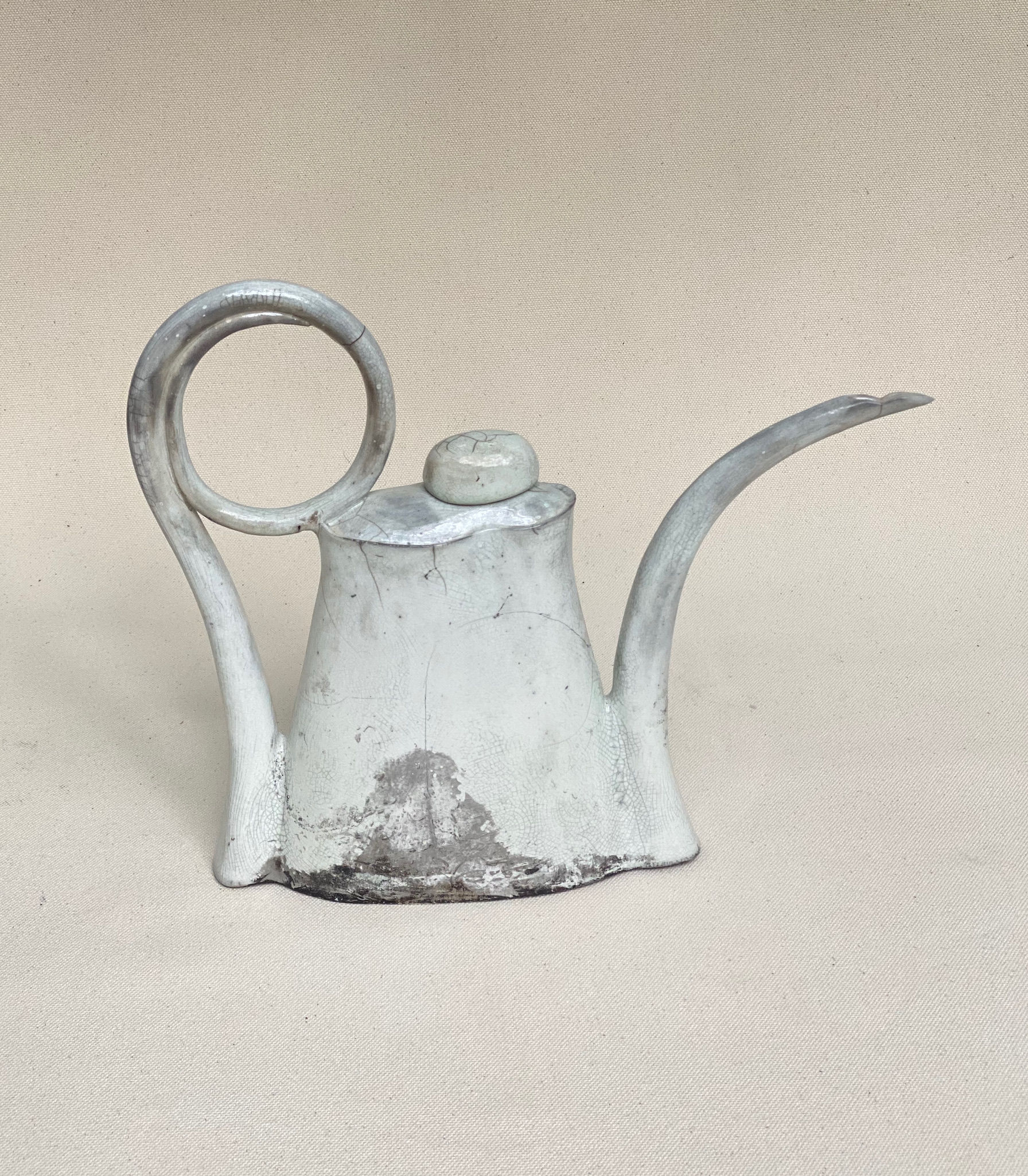 Raku Teapot